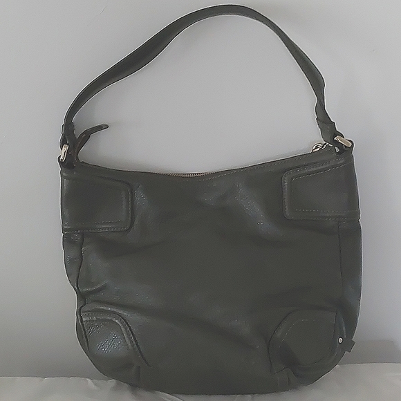 Cole Haan Green leather hobo bag - Picture 2 of 7